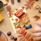 10 Pack Unfinished Wooden Fall Ornaments to Paint – Laser-Cut Pumpkin, Scarecrow & Leaf Wood Slices – DIY Hanging Craft Supplies for Kids & Adults (4.8" x 5.8")
